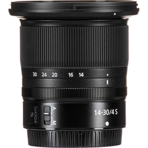 Nikon NIKKOR Z 14-30mm f/4.0 S Zoom Lens for Nikon Z Cameras 20070 + 64GB Card - Bundle