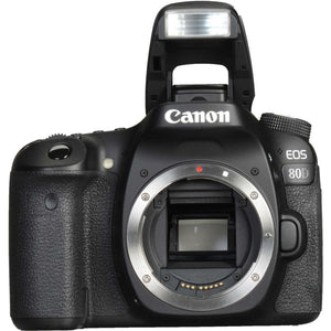 Canon EOS 80D DSLR Camera Body Only 1263C004 - Basic Bundle Canon