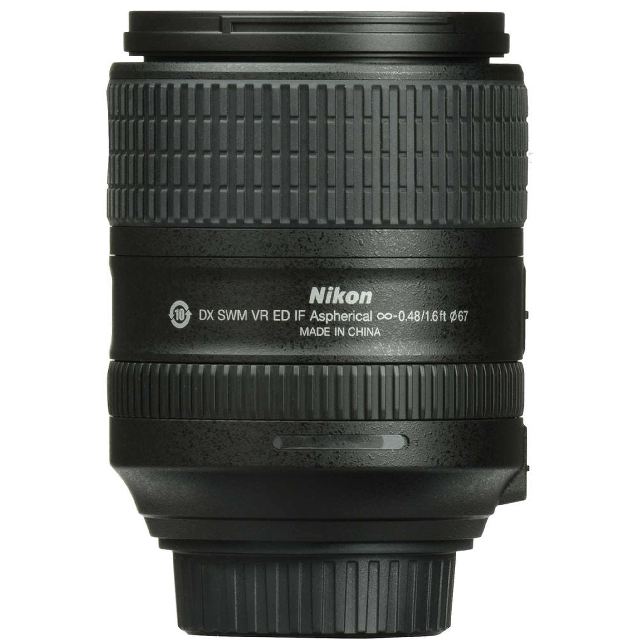 Nikon AF-S DX NIKKOR 18-300mm f/3.5-6.3G ED VR Lens 2216 + 64GB Memory Card - Bundle