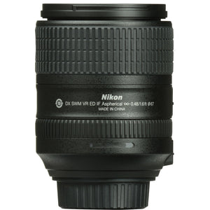 Nikon AF-S DX NIKKOR 18-300mm f/3.5-6.3G ED VR Lens 2216 + 64GB Memory Card - Bundle