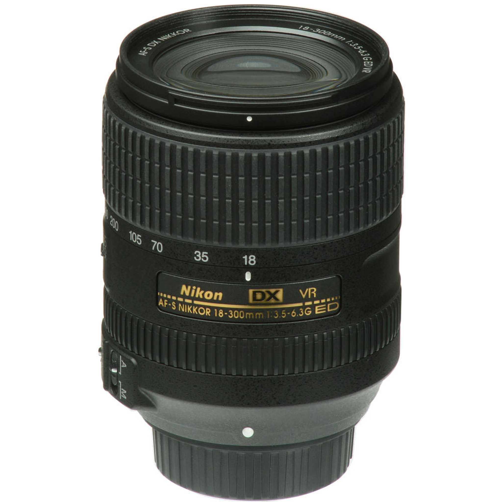 Nikon AF-S DX NIKKOR 18-300mm f/3.5-6.3G ED VR Lens 2216 + 64GB Memory Card - Bundle Nikon