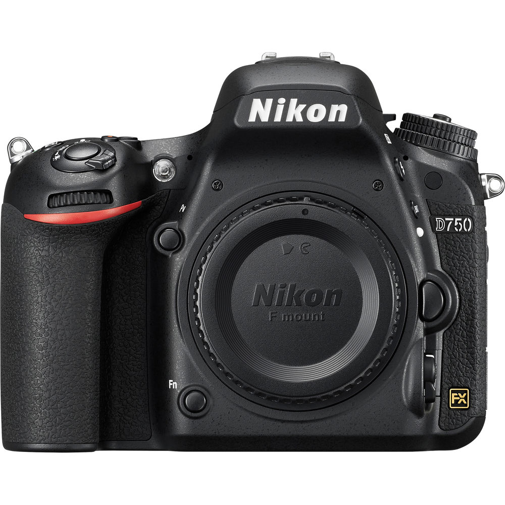 Nikon D750 Digital Camera with 50mm f/1.8D Lens (1543) + 64GB Card + Bag (Intl)