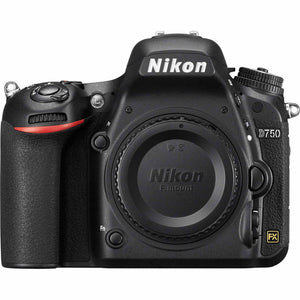 Nikon D750 Digital Camera Body Only 1543 + 64GB SD Card + Camera Bag Intl