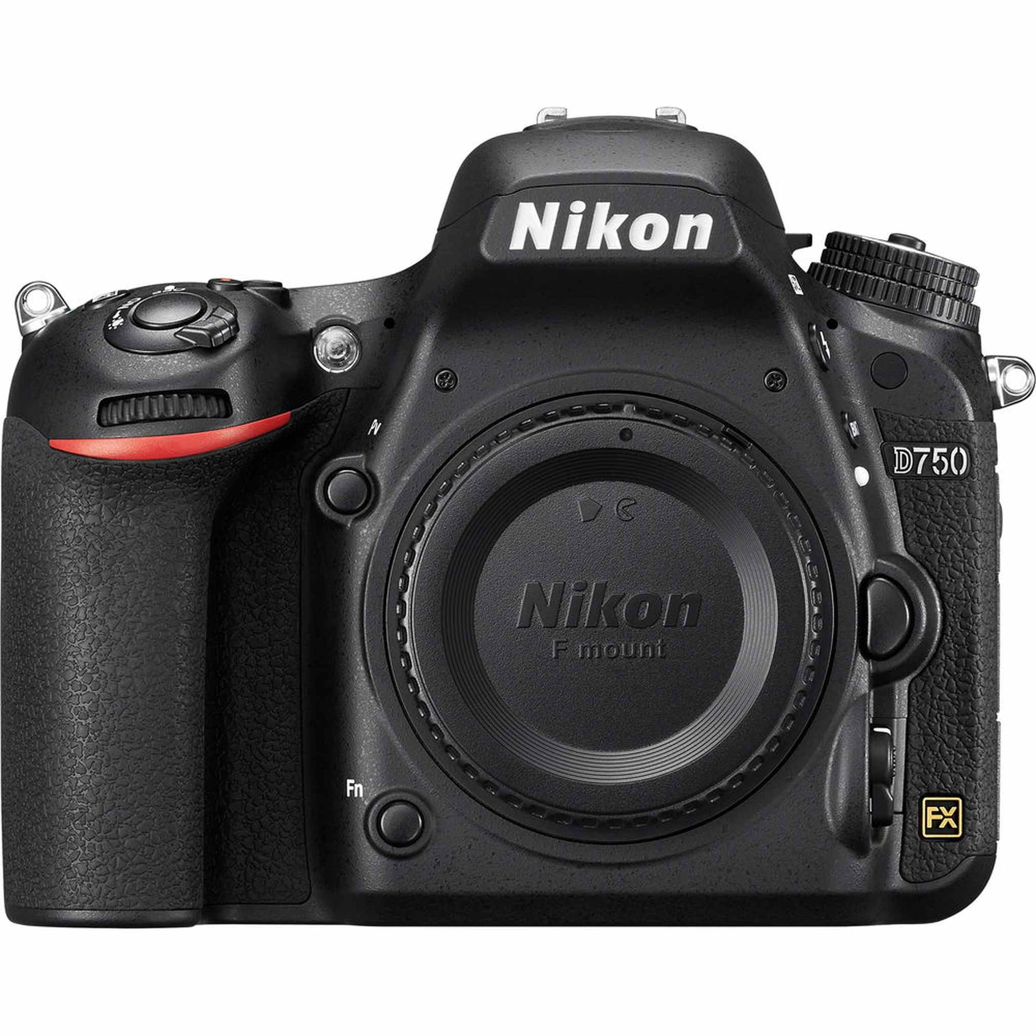 Nikon D750 Digital Camera Body Only 1543 + 64GB SD Card + Camera Bag Intl