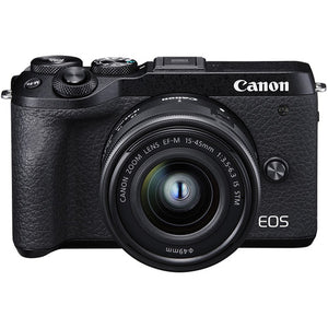 Canon EOS M6 Mark II Digital Camera + 15-45mm Lens