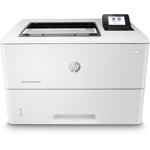 HP LaserJet Enterprise M507dn Monochrome Printer + Power Strip Surge Protector