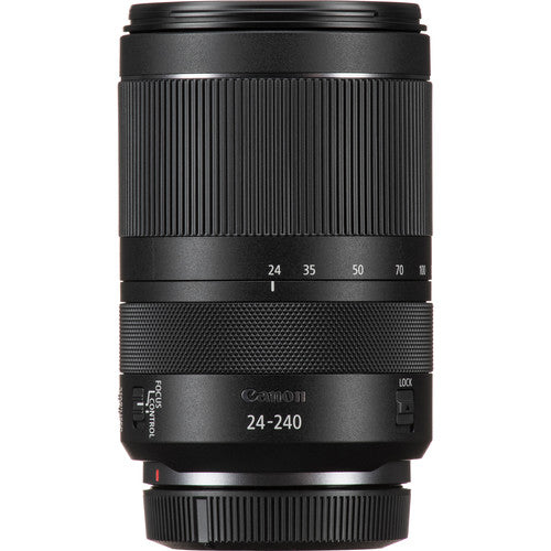 Canon RF 24-240mm USM Lens (Intl Model) with Filter Kits, Backpack Bundle