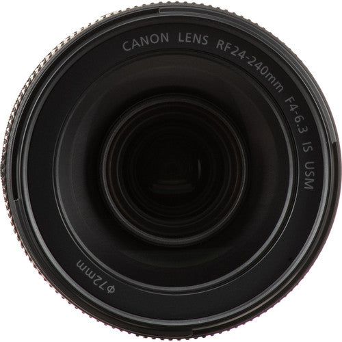 Canon RF 24-240mm f/4-6.3 IS USM Lens (3684C002) with  Bundle Includes: 9PC Filter Kit, Sandisk Extreme Pro 64gb + More