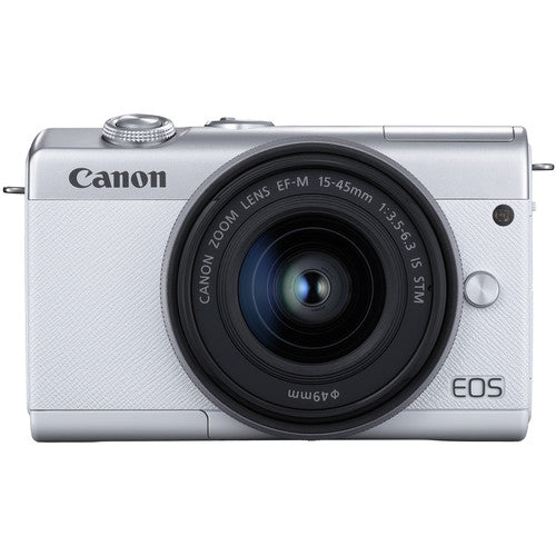 Canon EOS M200 Mirrorless Camera with 15-45mm Lens (3700C009) Base Bundle