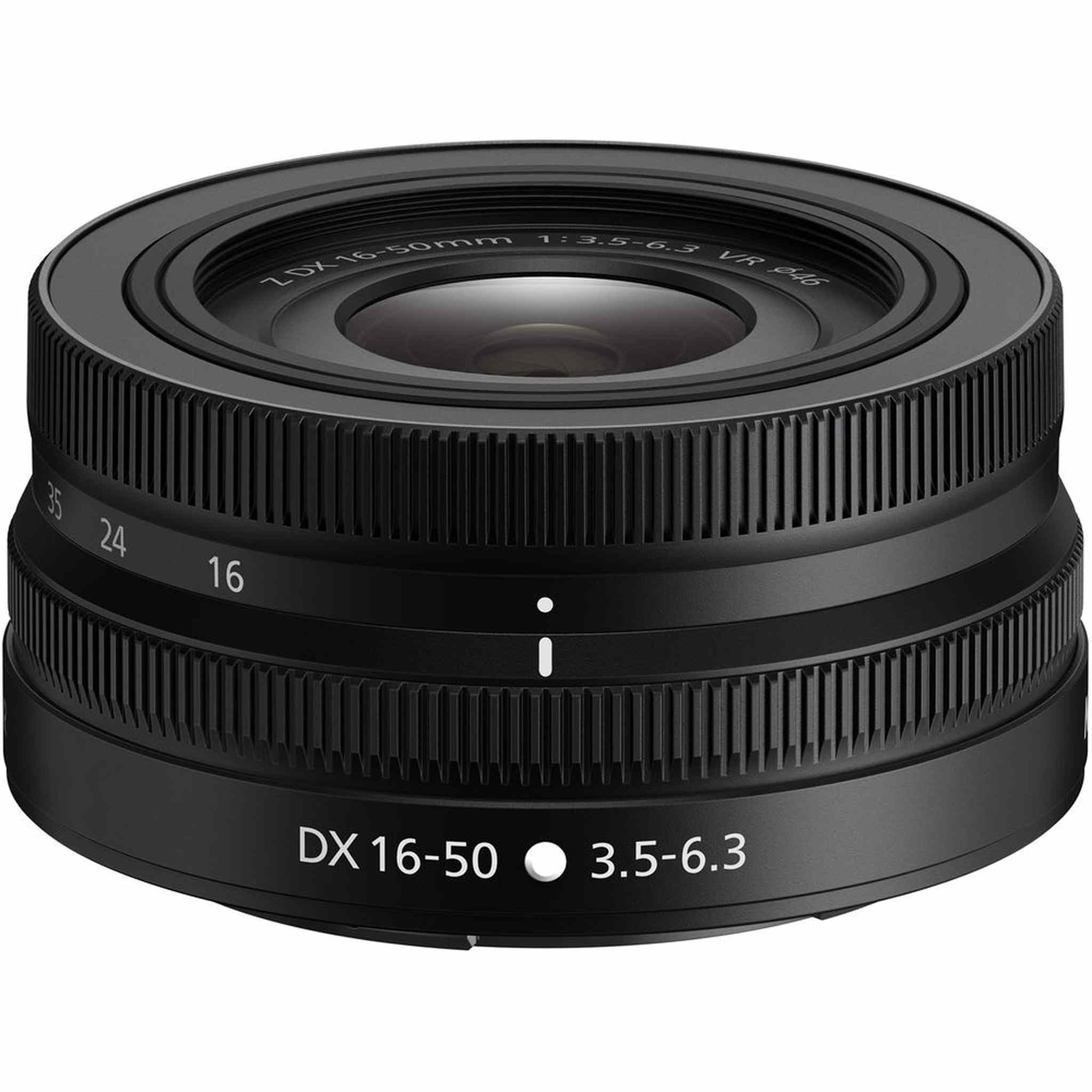Nikon NIKKOR Z DX 16-50mm f/3.5-6.3 VR Lens 20084 + Filter Kit + Cap Keeper - Bundle Nikon