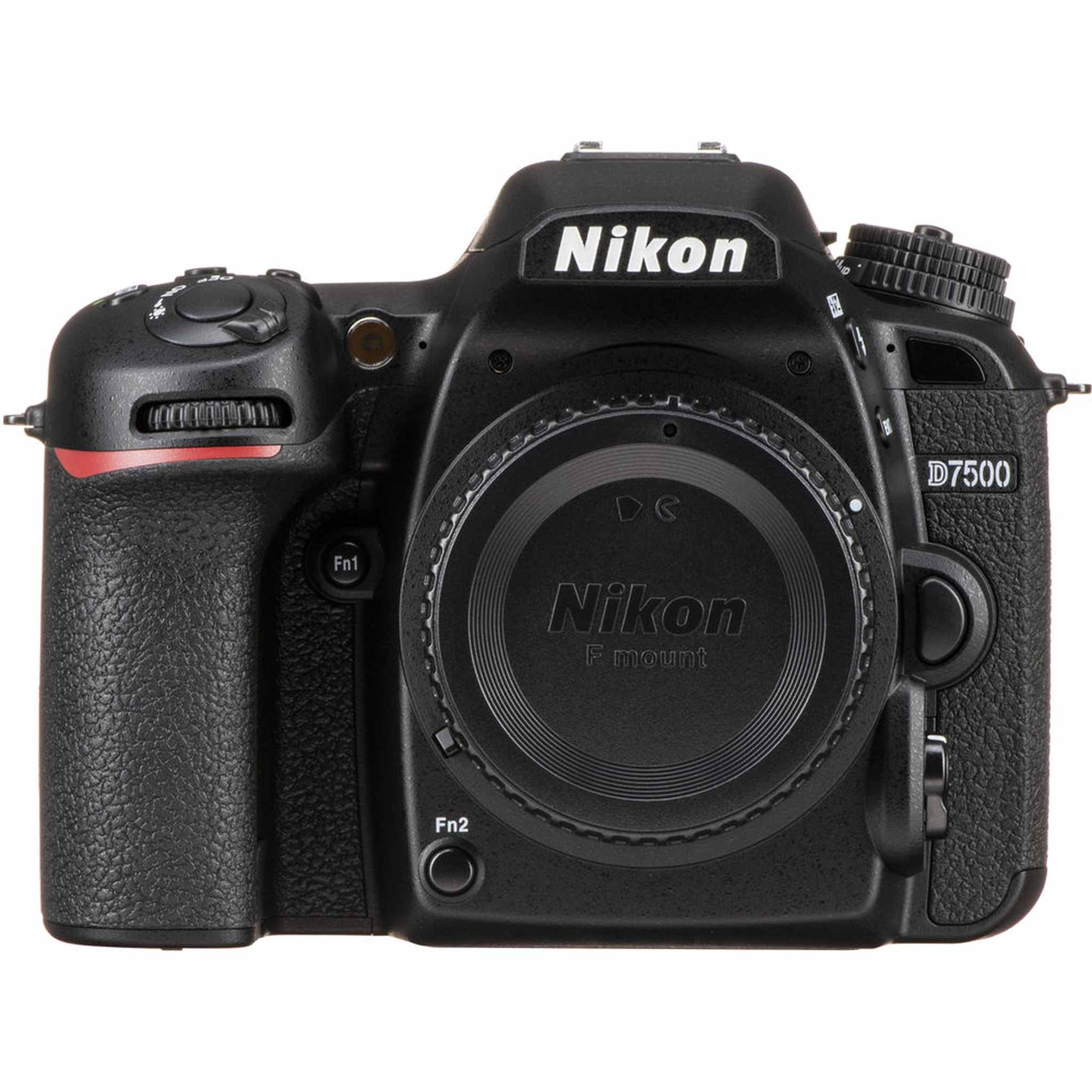 Nikon D7500 Digital Camera with 50mm f/1.8D Lens 1581 + 64GB Card + Bag Intl