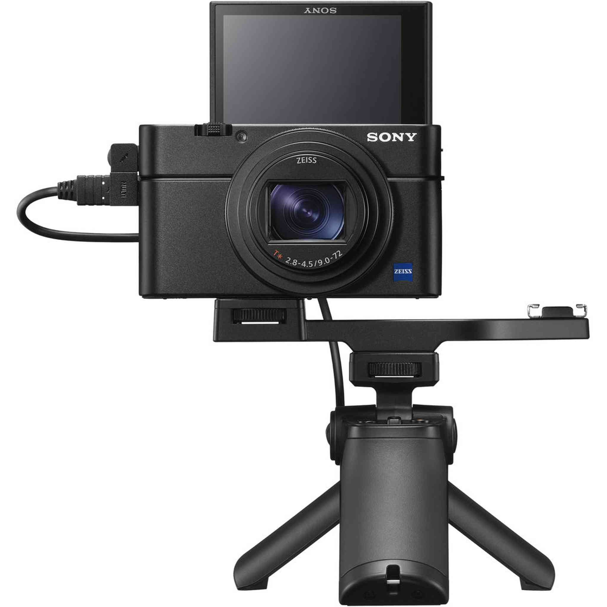 Sony Cyber-shot DSC-RX100 VII Digital Camera with Shooting Grip Kit + More