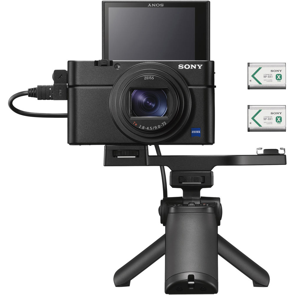 Sony Cyber-shot DSC-RX100 VII Digital Camera with Shooting Grip Kit + More
