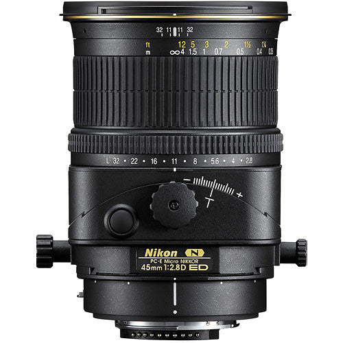 Nikon PC-E Micro-NIKKOR 45mm f/2.8D ED Tilt-Shift Lens Includes Filter Kits and Tripod (Intl Model) Bundle