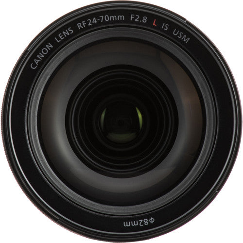 Canon RF 24-70mm f/2.8L IS USM Lens (3680C002) with Bundle  Includes: 9PC Filter Kit, Sandisk Extreme Pro 64gb + More