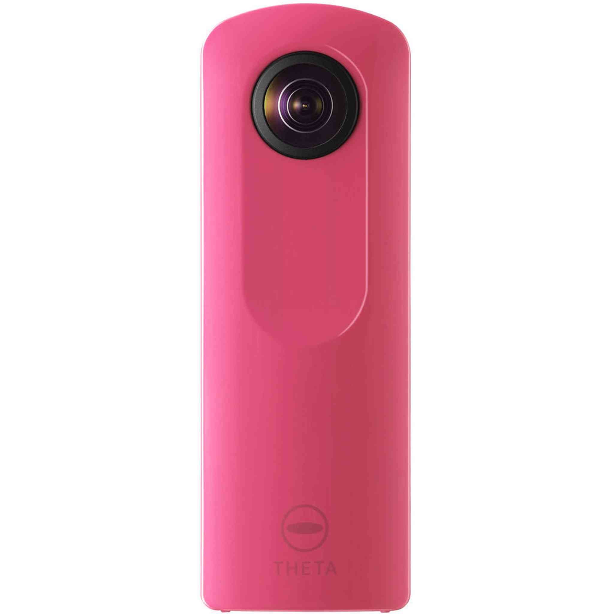 Ricoh Theta SC2 4K 360 Spherical Camera Pink with Accessory Kit Ricoh