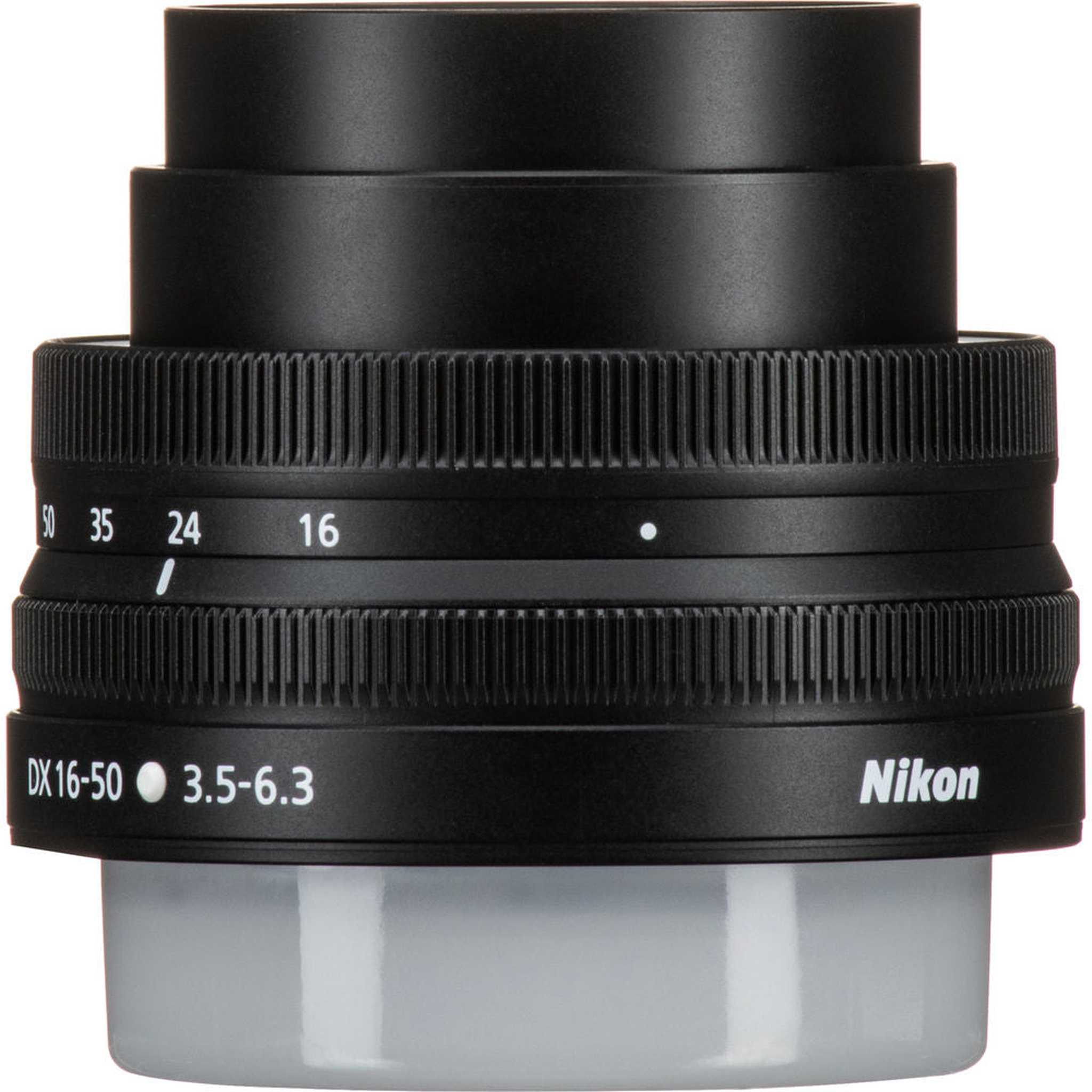Nikon NIKKOR Z DX 16-50mm f/3.5-6.3 VR Lens 20084 + 64GB Memory Card + Filter - Bundle Nikon