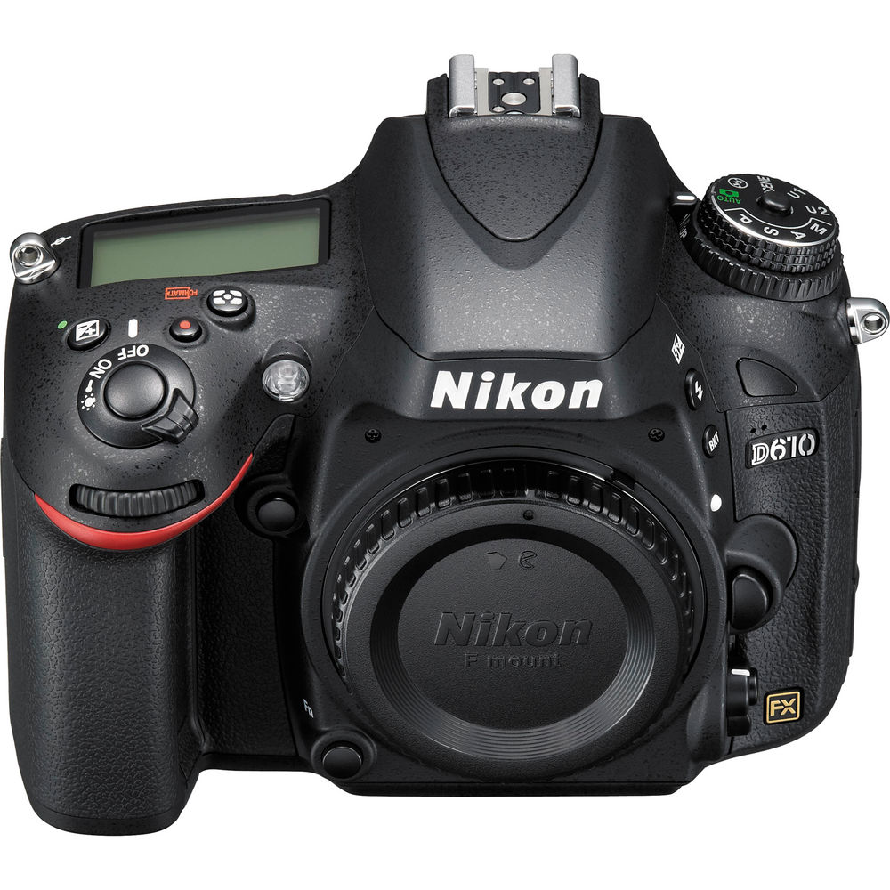 Nikon D610 Digital Camera with 24-85mm Lens 1540 + 64GB SD Card + Bag Intl