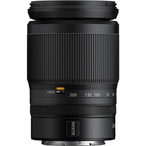 Nikon NIKKOR Z 24-200mm f/4-6.3 VR Telephoto Zoom Lens for Nikon Z Cameras - Bundle