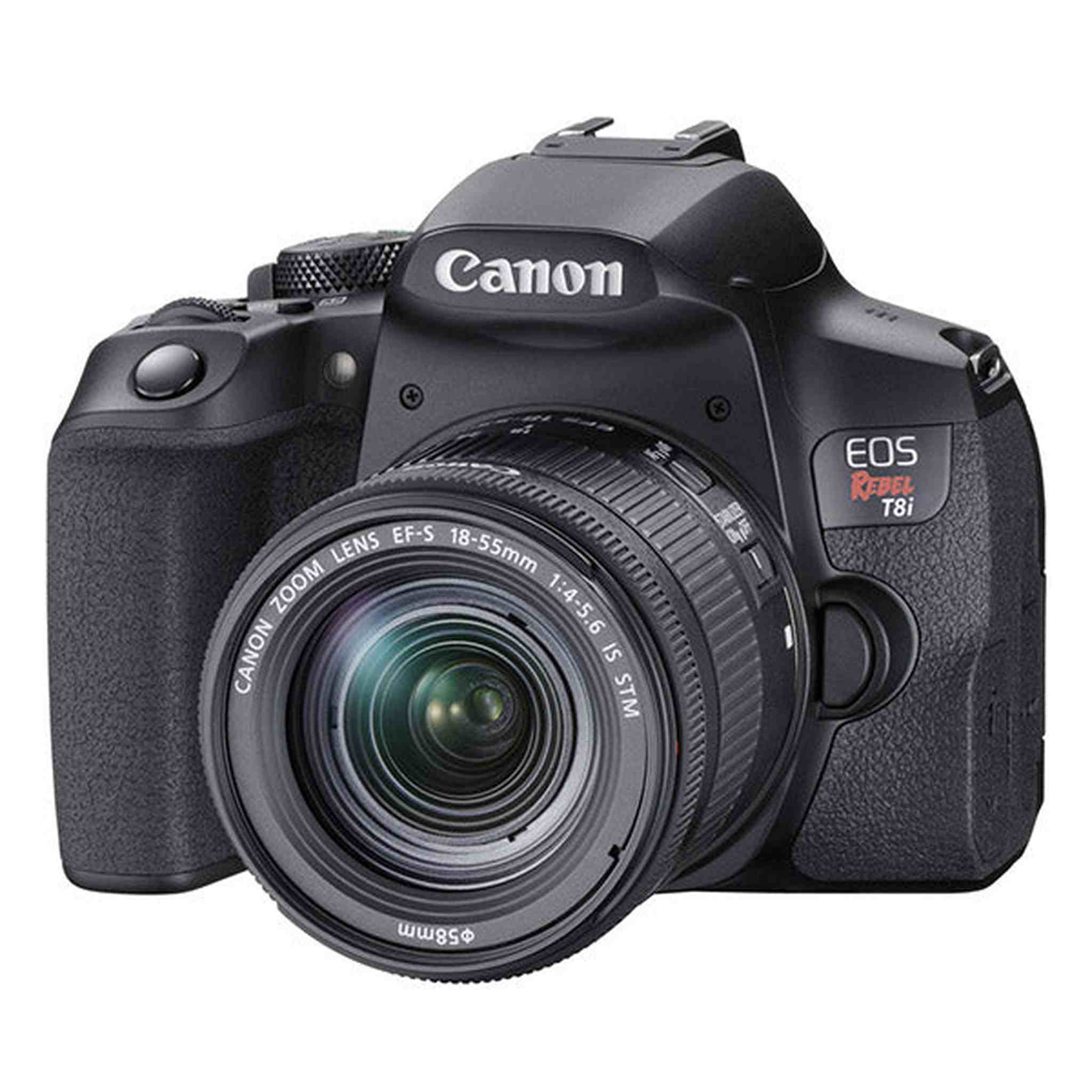 Canon EOS Rebel T8i DSLR Camera W/ 18-55mm Lens 3924C002  - Basic Bundle