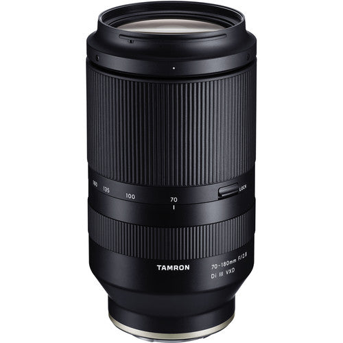 Tamron 70-180mm Lens for Sony E - Kit with Tripod, 2x 64GB Memory Card + More