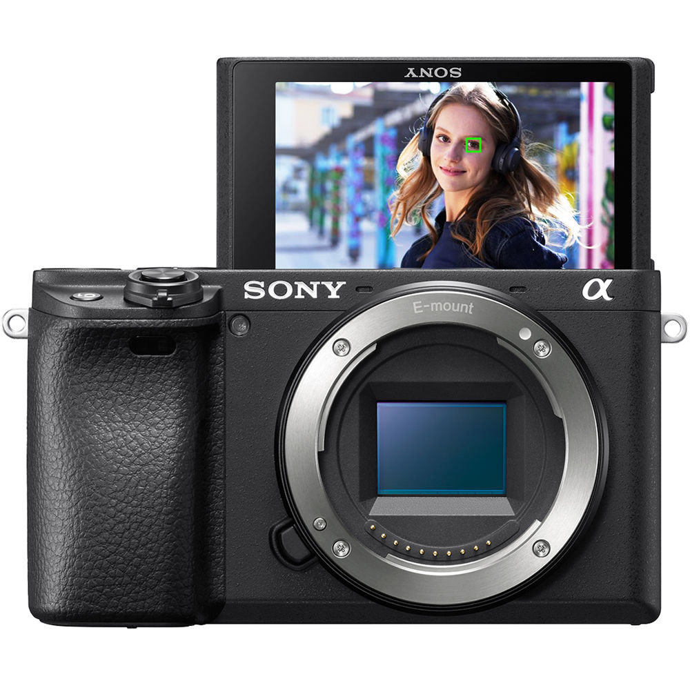 Sony a6400 Mirrorless Camera + 64GB Card + 2 x NPF-W50 Battery + More