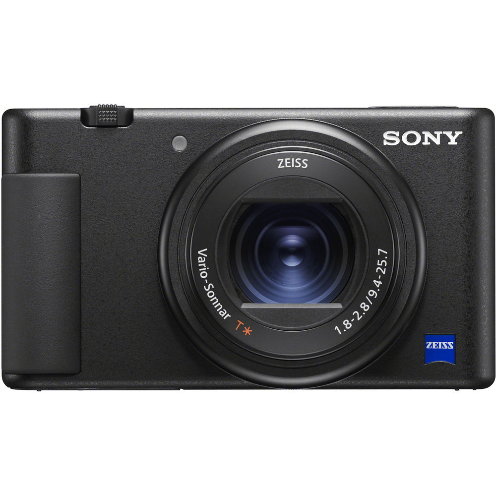 Sony ZV-1 Digital Camera Black + 64GB Card + Case + Tripod + Cleaning Kit