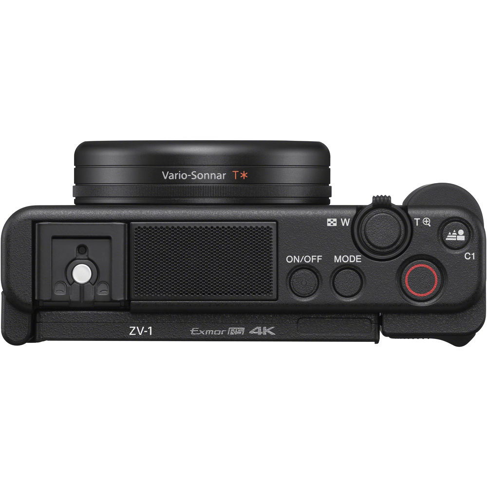 Sony ZV-1 Digital Camera Black + 64GB Card + Case + Tripod + Cleaning Kit
