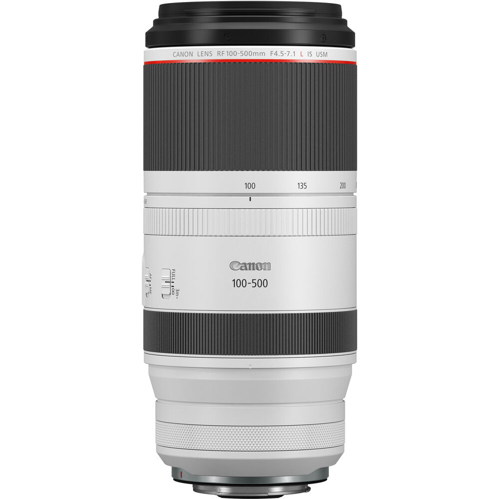Canon RF 100-500mm f/4.5-7.1 L IS USM Lens + 3-Piece Filter Set + More