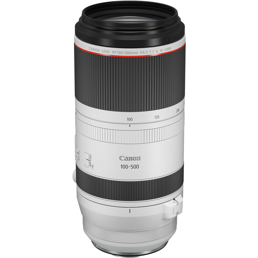 Canon RF 100-500mm f/4.5-7.1L IS USM Lens (4112C002) + Filter Kit Base Bundle