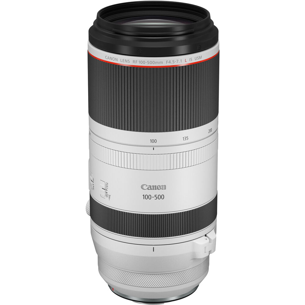 Canon RF 100-500mm f/4.5-7.1 L IS USM Lens + 64GB SD Card + More