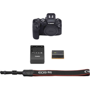 Canon EOS R6 Mirrorless Camera Body Only 4082C002 - Advanced Bundle Canon