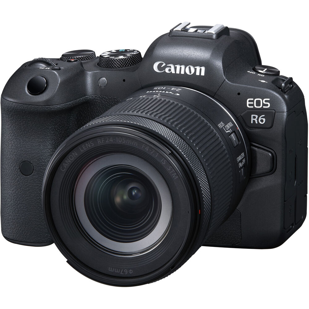 Canon EOS R6 Mirrorless Camera W/ 24-105mm f/4-7.1 Lens - Advanced Bundle