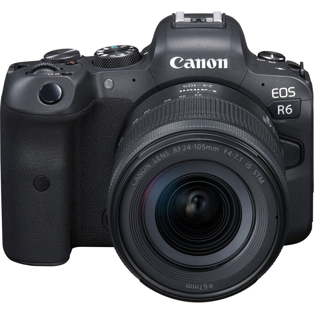 Canon EOS R6 Full-Frame Mirrorless Camera + RF24-105mm F4-7.1 is STM Lens Kit