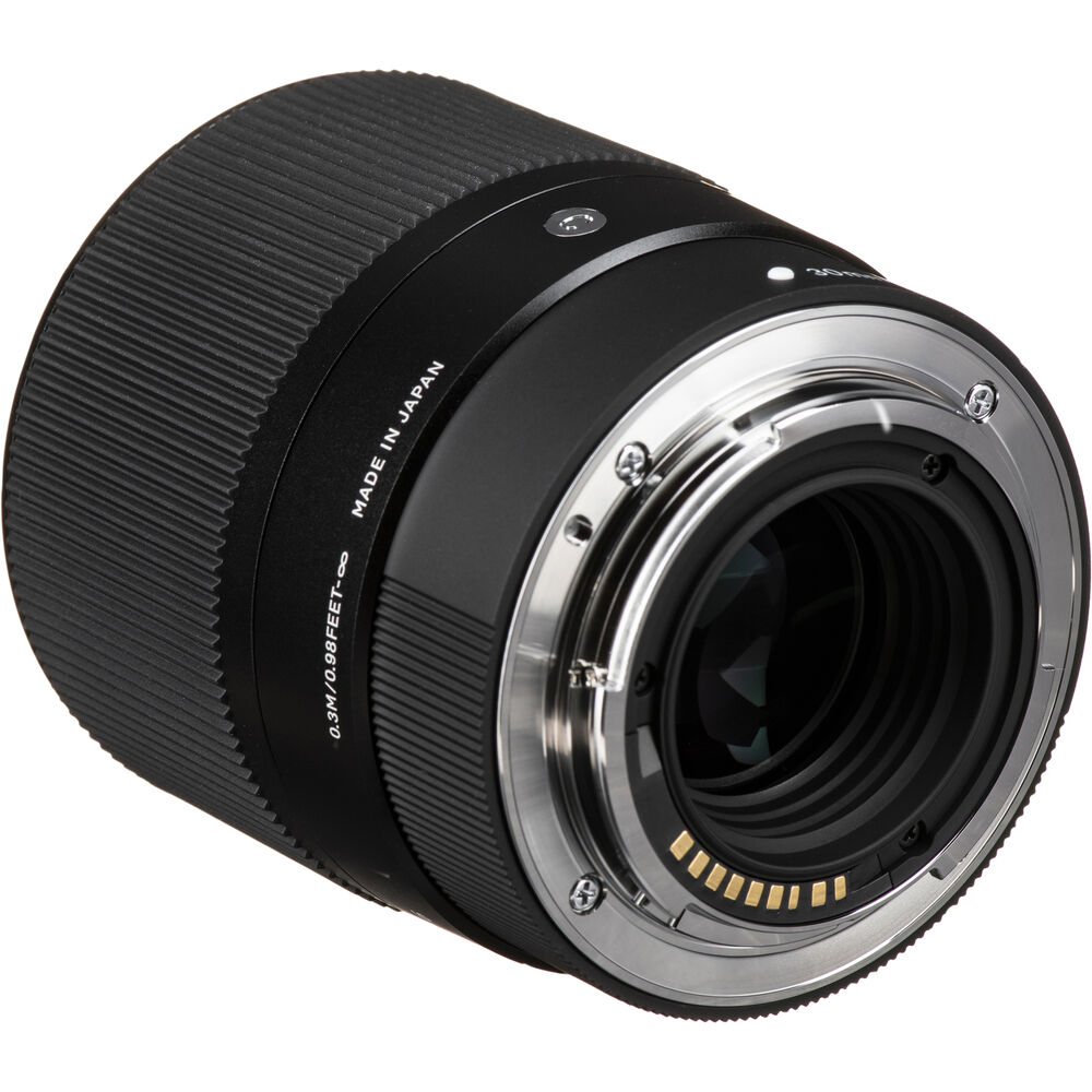 Sigma 30mm f/1.4 DC DN Contemporary Lens for Canon EF-M + 64GB SD Card Bundle