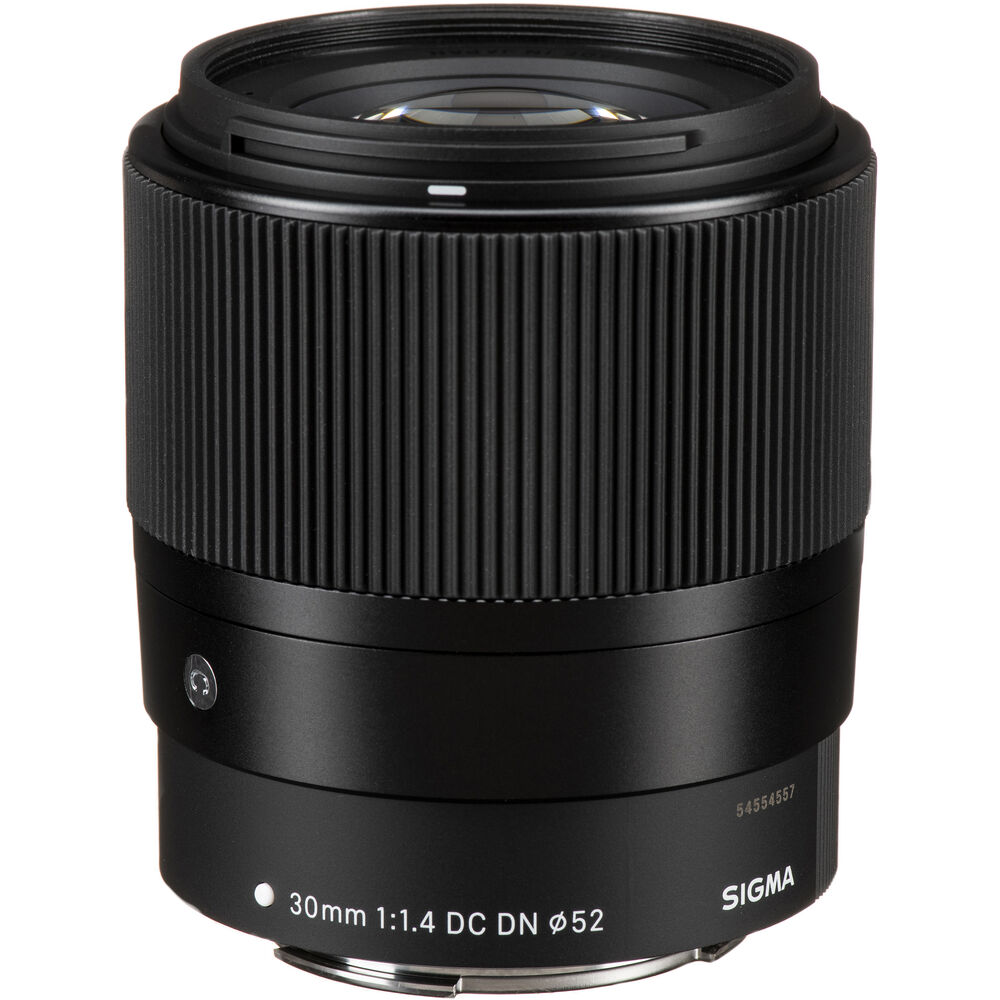 Sigma 30mm f/1.4 DC DN Contemporary Lens for Canon EF-M (302971) Bundle