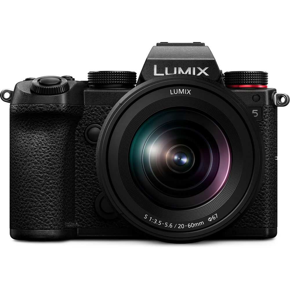Panasonic Lumix S5 Mirrorless Camera with 20-60mm Lens + 64GB Memory Card Basic bundle