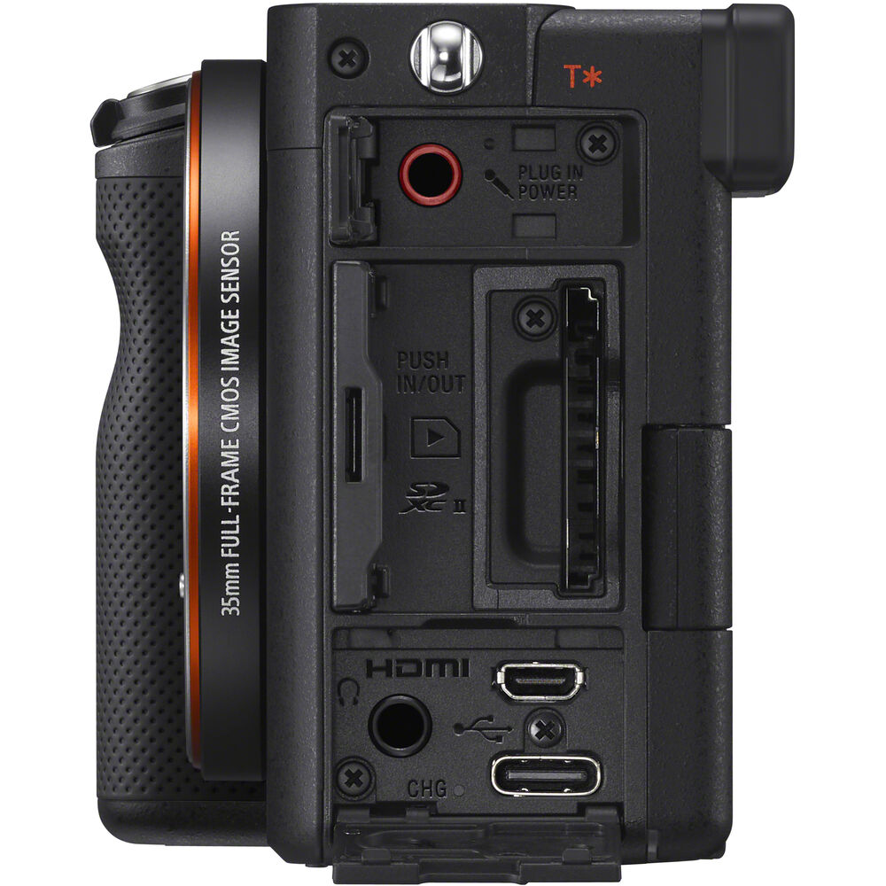 Sony Alpha a7C Mirrorless Digital Camera (Body Only, Black) (ILCE7C/B) - Advanced Bundle