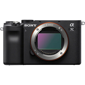 Sony Alpha a7C Mirrorless Digital Camera Body Only, Black ILCE7C/B - Advanced Bundle