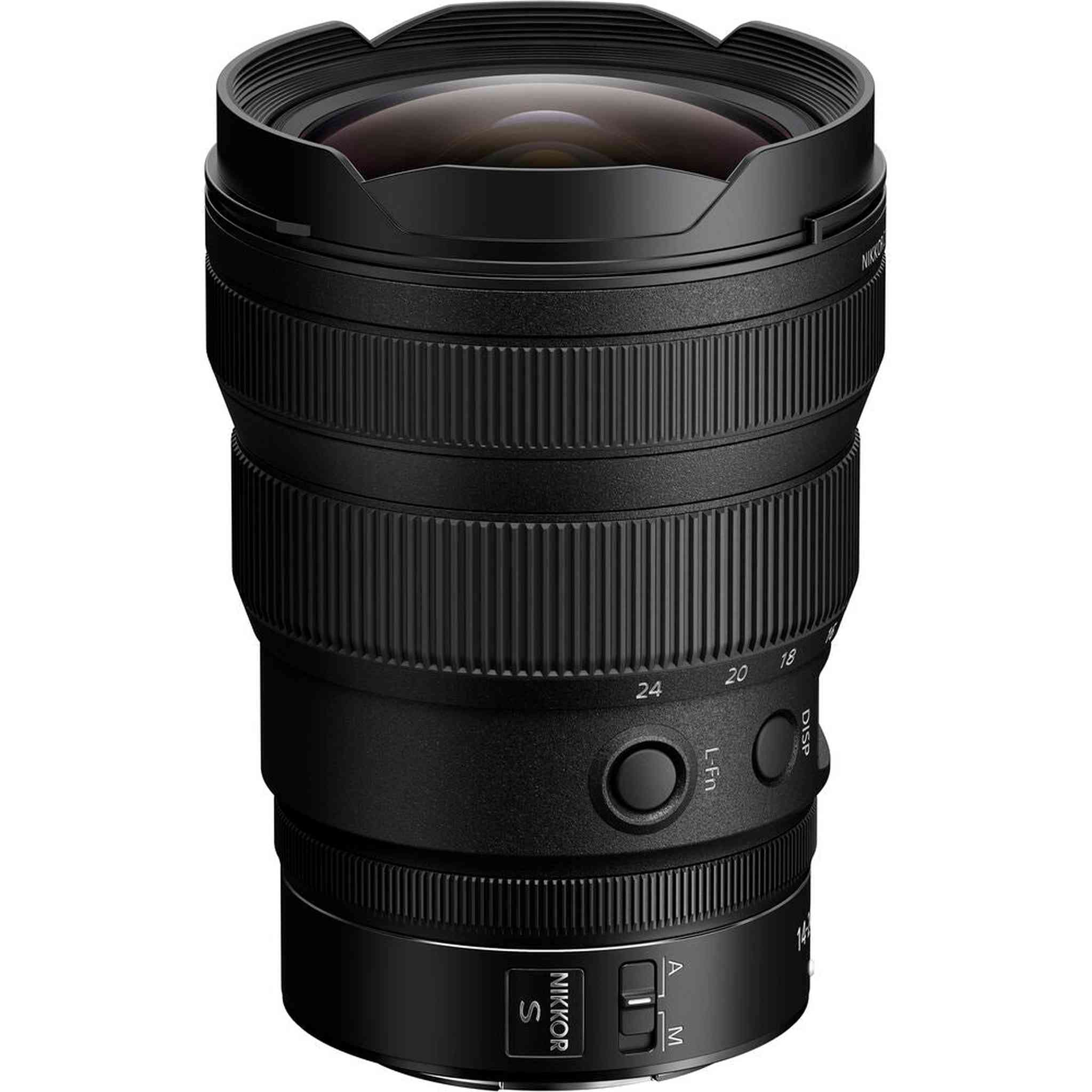 Nikon NIKKOR Z 14-24mm f/2.8 S Zoom Lens for Nikon Z Cameras 20097 + Cap Keeper - Bundle Nikon