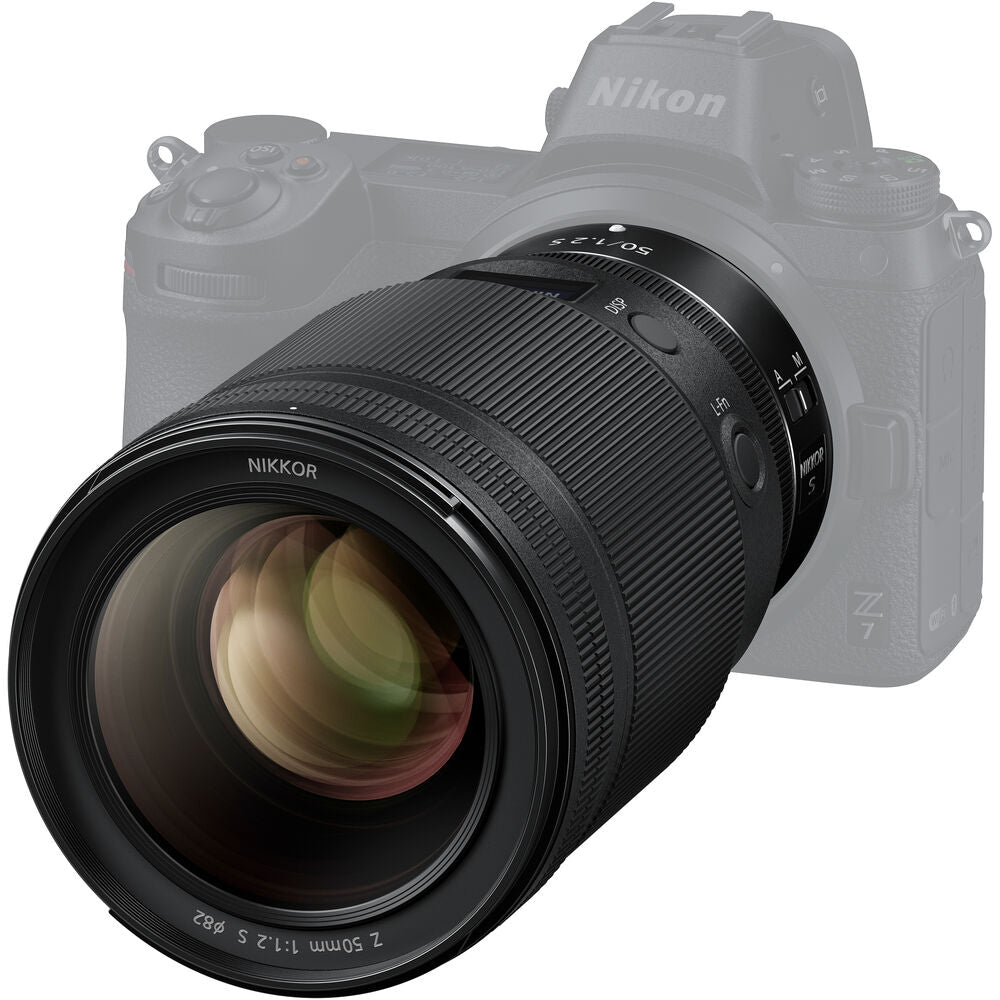 Nikon NIKKOR Z 50mm f/1.2 S Prime Lens (20095) Intl Model Bundle + 64GB SD Card