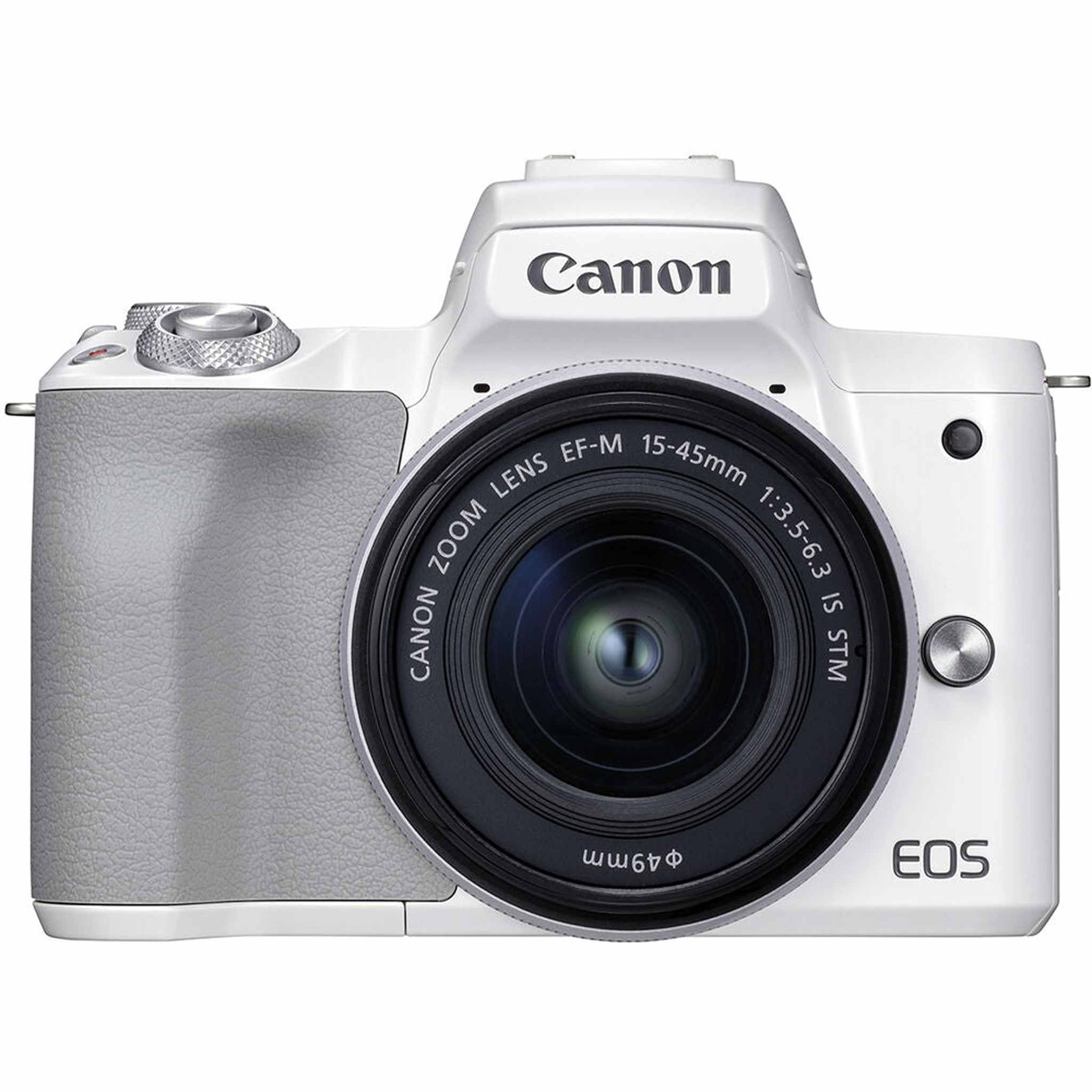 Canon EOS M50 Mark II Mirrorless Camera W/ 15-45mm Lens + 64GB Card Starter Bundle