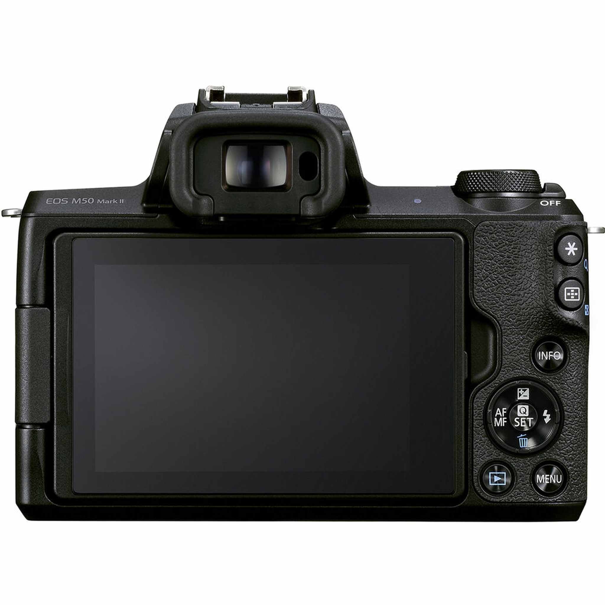 Canon EOS M50 Mark II Mirrorless Camera W/ EF-M 18-150mm Lens + Filters Bundle