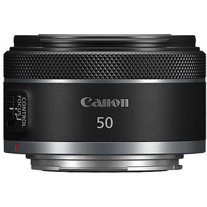 Canon RF 50mm f/1.8 STM Lens + 3-Piece Filter Set + More