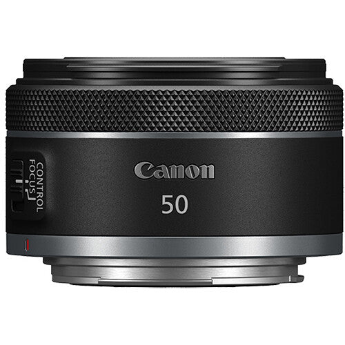 Canon RF 50mm f/1.8 STM Lens + 3-Piece Filter Set + More
