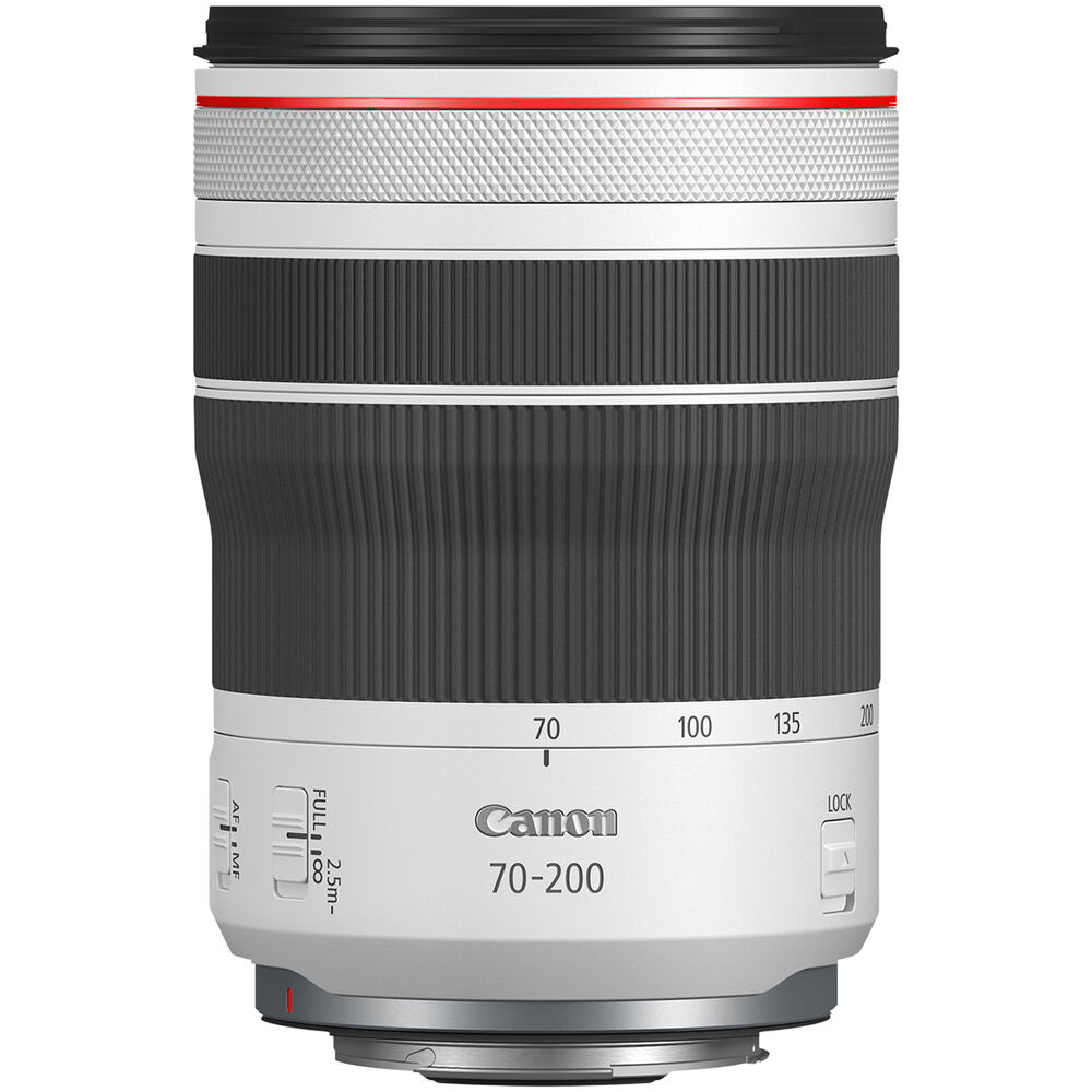 Canon RF 70-200mm f/4L IS USM Lens (4318C002) + Filter Kit + BackPack + More