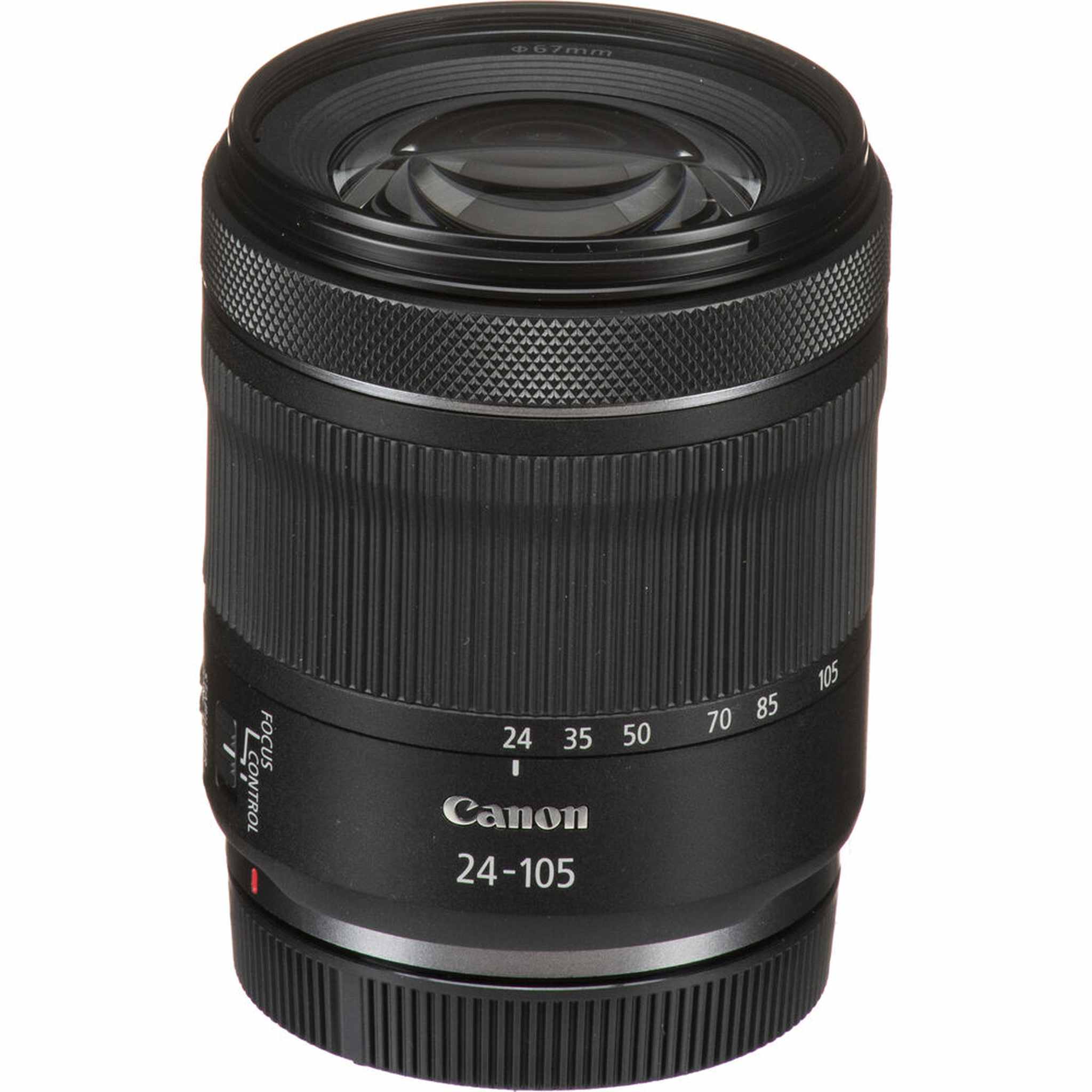 Canon RF 24-105mm f/4-7.1 IS STM Lens 4111C002 + 64GB Memory Card - Bundle Canon