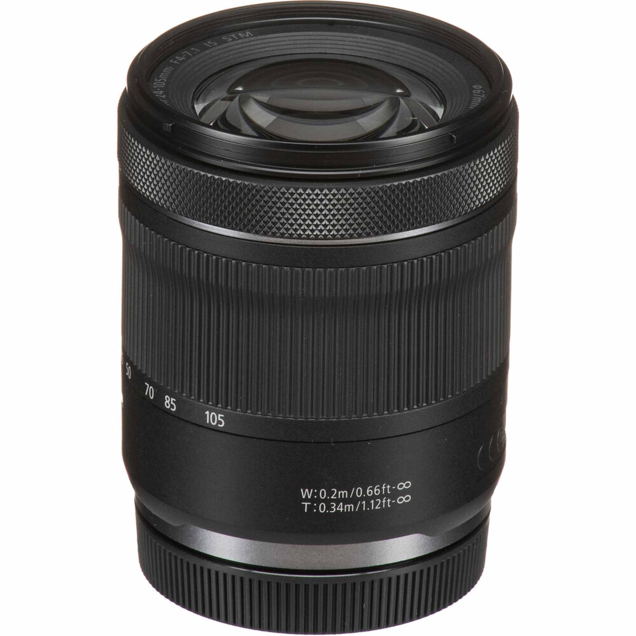 Canon RF 24-105mm f/4-7.1 IS STM Lens + 64GB SD Card + Camera Bag + More Canon