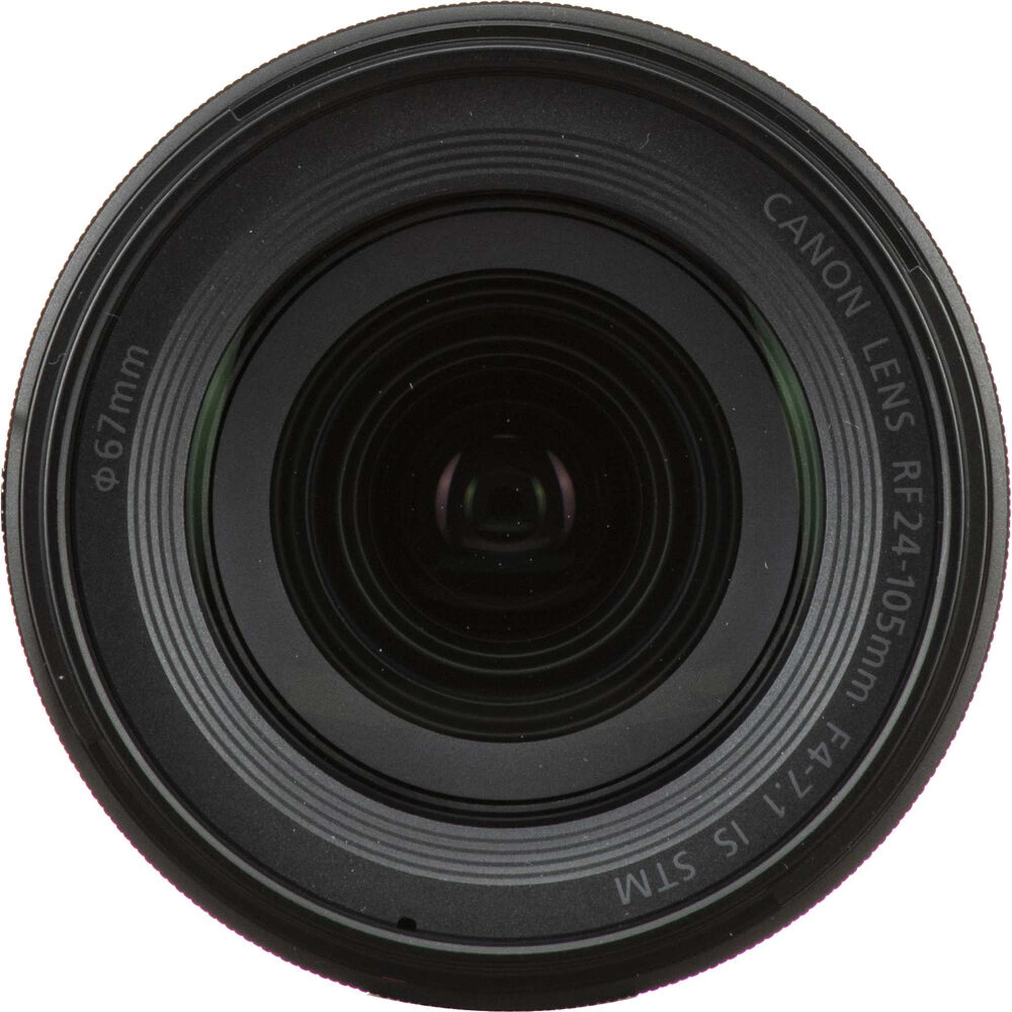 Canon RF 24-105mm f/4-7.1 IS STM Lens + 64GB SD Card + Camera Bag + More Canon