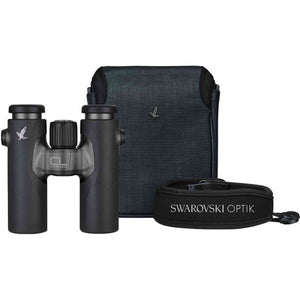 Swarovski 8x30 CL Companion Binocular Anthracite, Wild Nature Accessory Bundle Swarovski